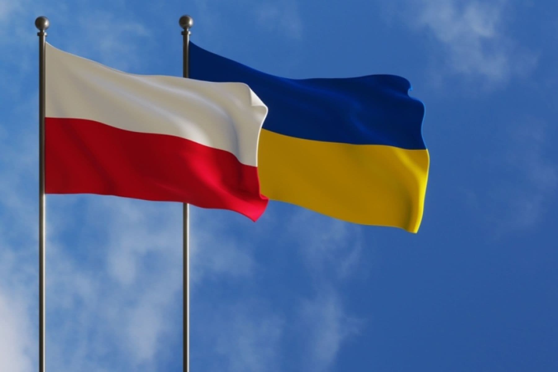 Прапор України і прапор Польщі / ілюстративне фото