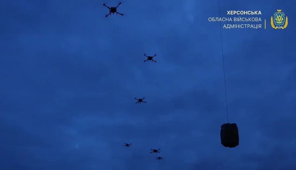 ЗСУ доставили їжу мешканцям окупованих Олешок за допомогою дронів, — Херсонська ОВА