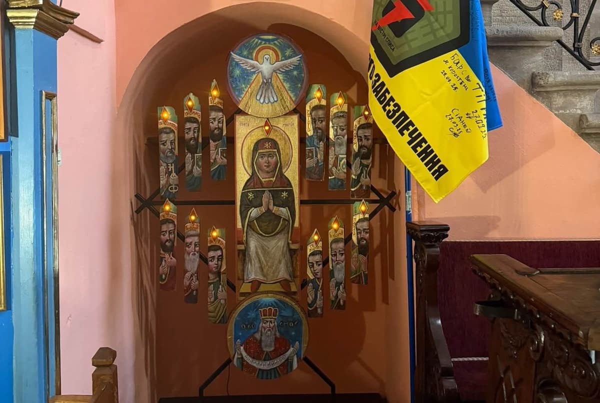 Замість позолоти — деревина з "нуля": у львівському храмі з’явився унікальний вівтар