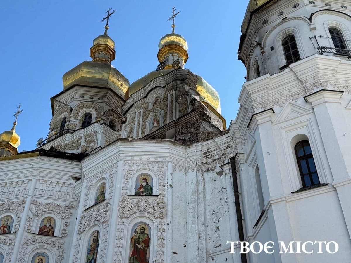 На консервацію понівеченого Успенського собору в Лаврі потрібно 26 мільйонів гривень: деталі