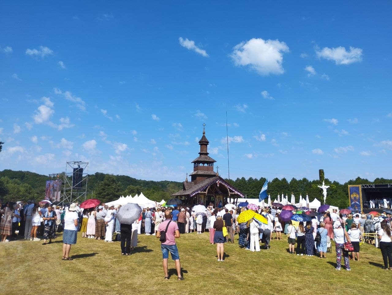 Гора біля Львова, де плакала Богородиця і вбили мучеників. Саме 25 років тому Іван Павло ІІ оголосив їх блаженними