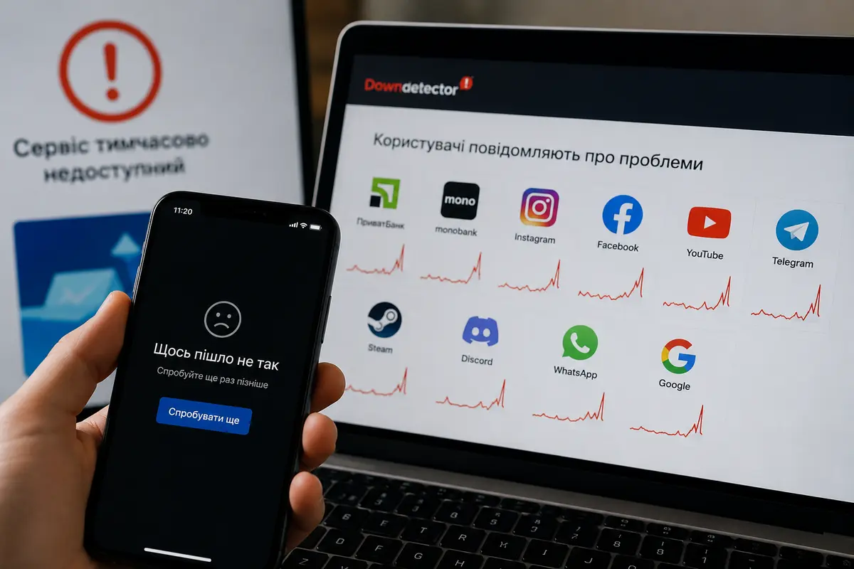 У Facebook та Instagram стався збій: сервіси не працюють. Оновлено