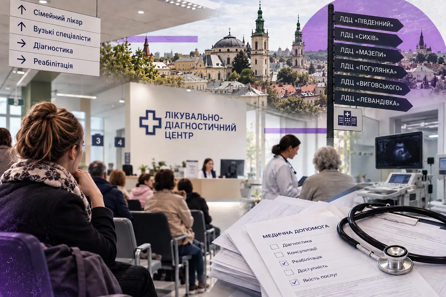 Поліклініки об’єднали, але чи стало легше лікуватися? Що відбувається з медициною Львова