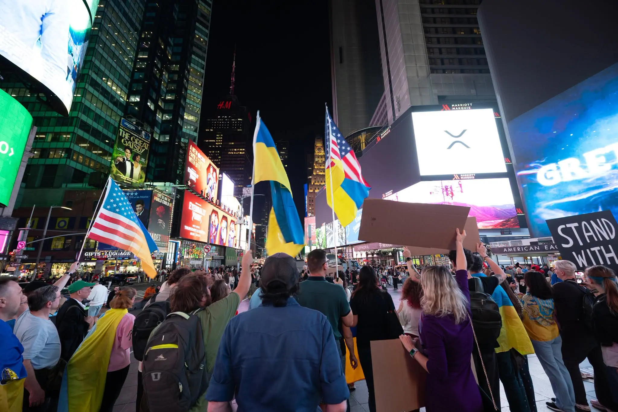 "Угоди коштують життів": у Нью-Йорку вийшли на протест проти поступок для росії