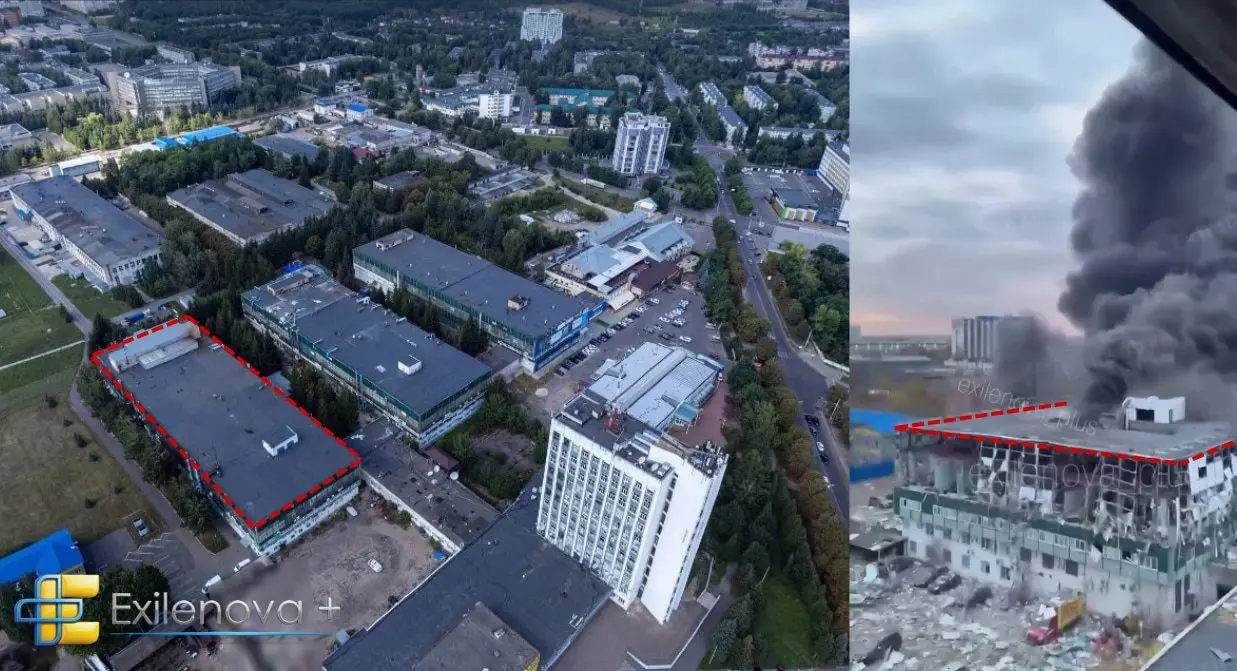 В росії уразили завод, який виробляє компоненти для російської зброї